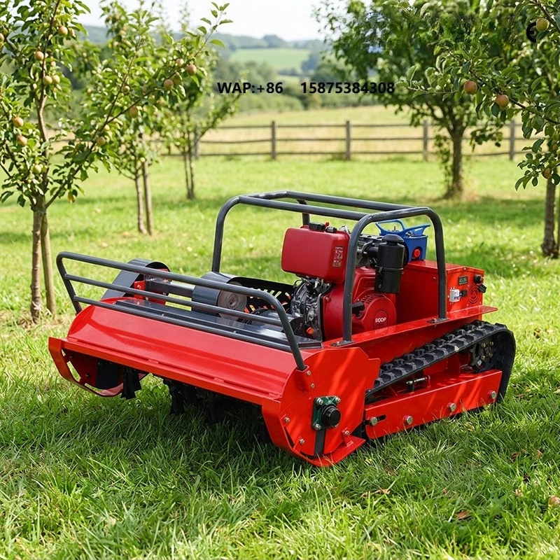 Premium 4-Stroke Flail Mower for New Zealand Parks with Specialized Blade Configuration Compact Maneuverability Kit 15HP 224CC