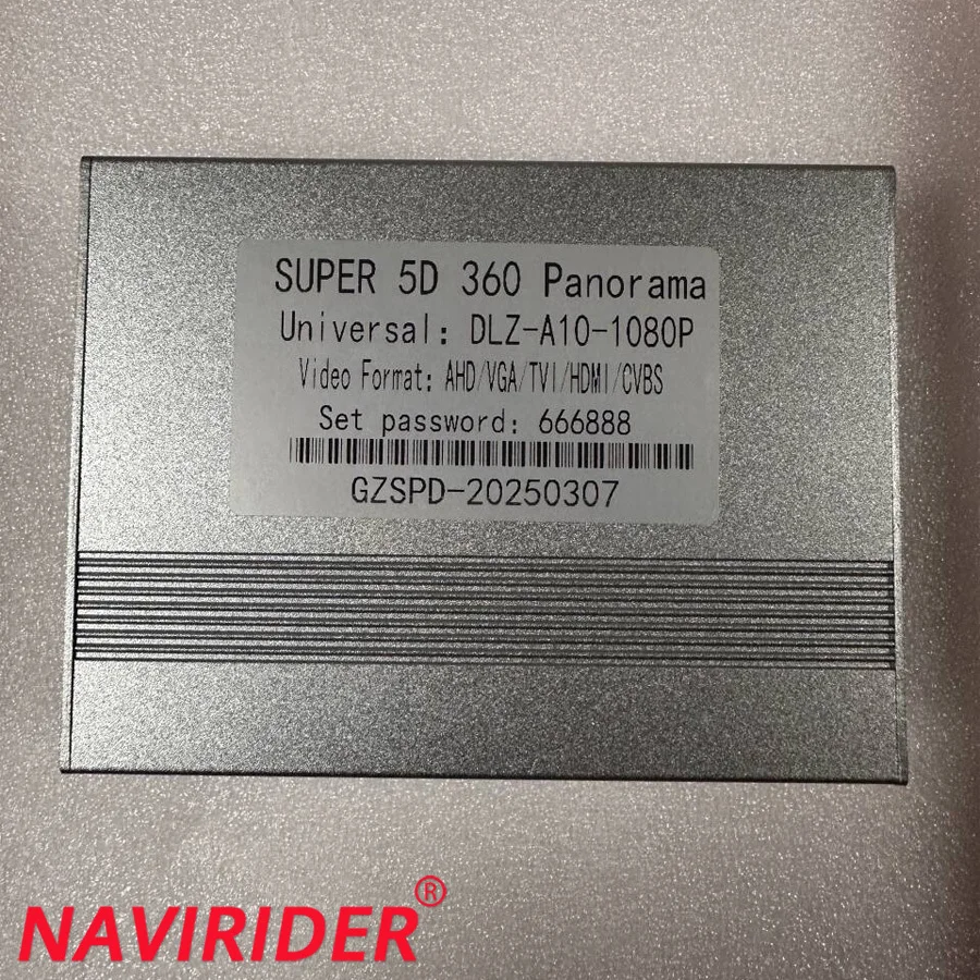 Navirider 360 درجة نظام ركن السيارة كاميرا Dvr السيارات ثلاثية الأبعاد HD 1080P مسجل قيادة رؤية بانورامية 220 درجة زاوية واسعة كبيرة