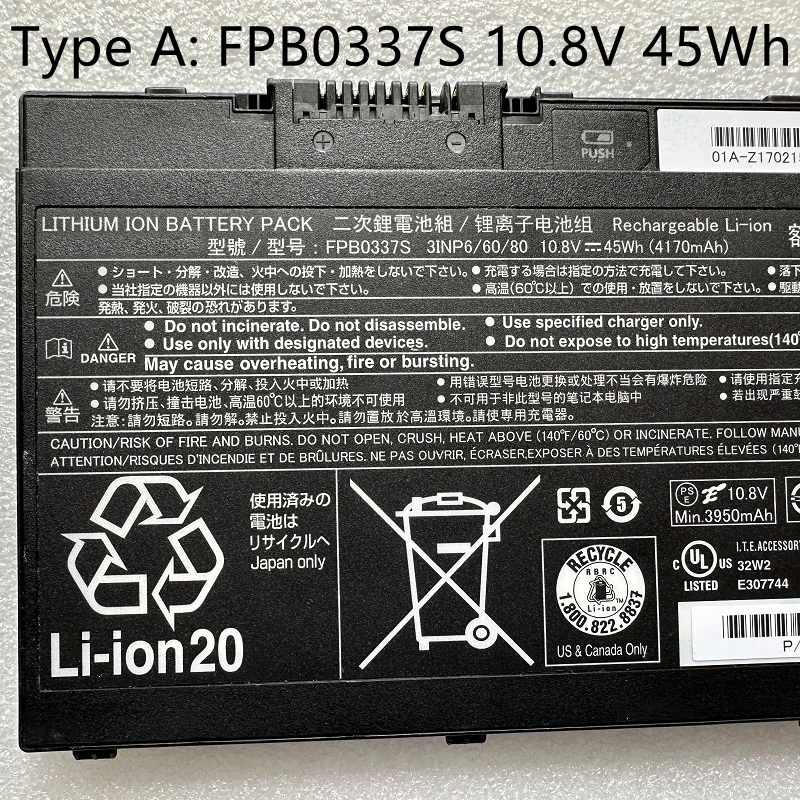 SupStone 45Wh 10.8V Laptop Battery for Fujitsu