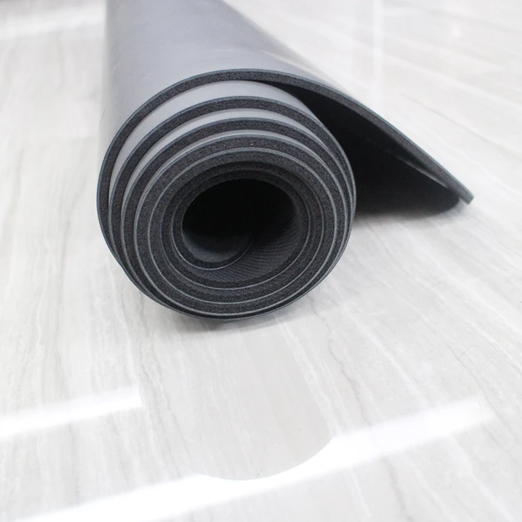 Maßgeschneiderte, voll bedruckte Sandstrahl-PU-Yogamatte für Fitness-Pilates-Ausrüstung. Langlebige und stilvolle Yogamatte