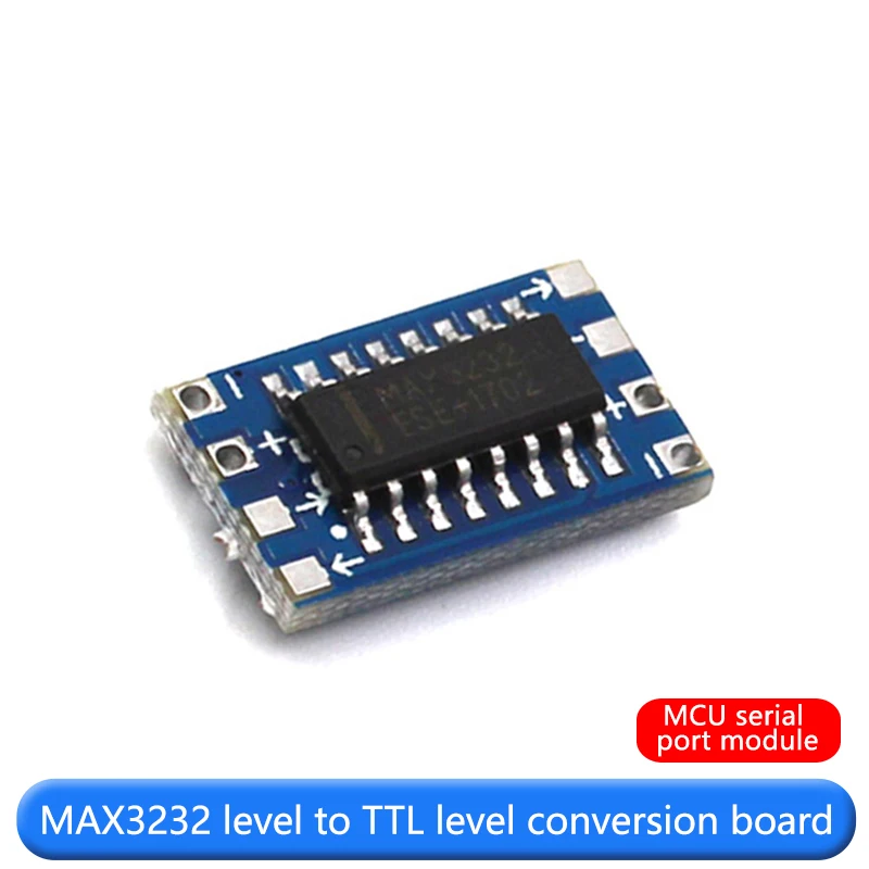 MAX3232 level to TTL level conversion board mini RS232 MCU serial port Conversion module