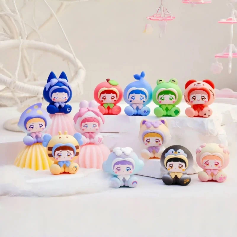 

Подлинная в наличии Lili Dress Up Diary Series, милая зернистая слепая коробка, игрушки Kawaii, мини-кукла, настольные украшения, красочный праздничный подарок