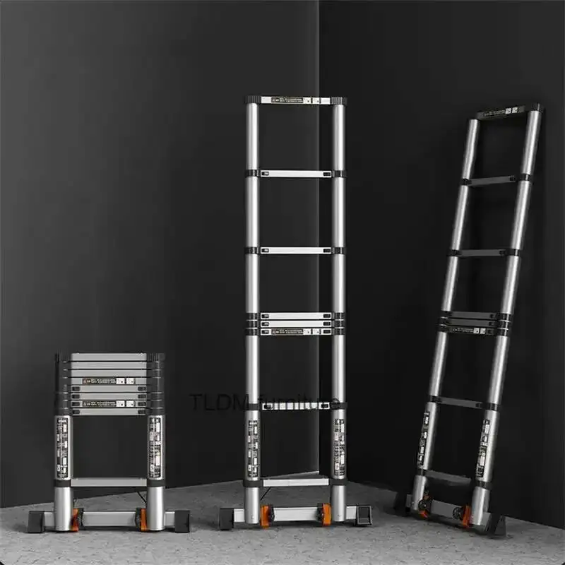 

Telescopic Ladder Home Aluminum Folding Modern Ladder Multi-function Herringbone Ladder Engineering Portable Lifting Stairs Z