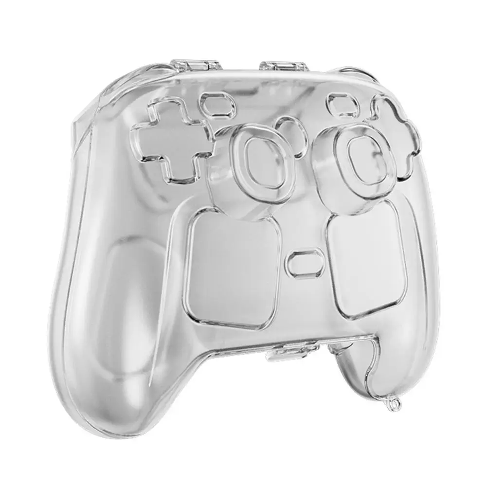 Transparente schwarze Schutzhülle gegen Stürze für Steam Controller 2_voghion.com