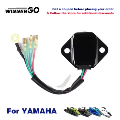 Jetski PWC Parts Voltage Regulator Rectifier For Yamaha WaveRunner Blaster Raider Venture 700 760 Super Jet VXR 650 6M681960A000