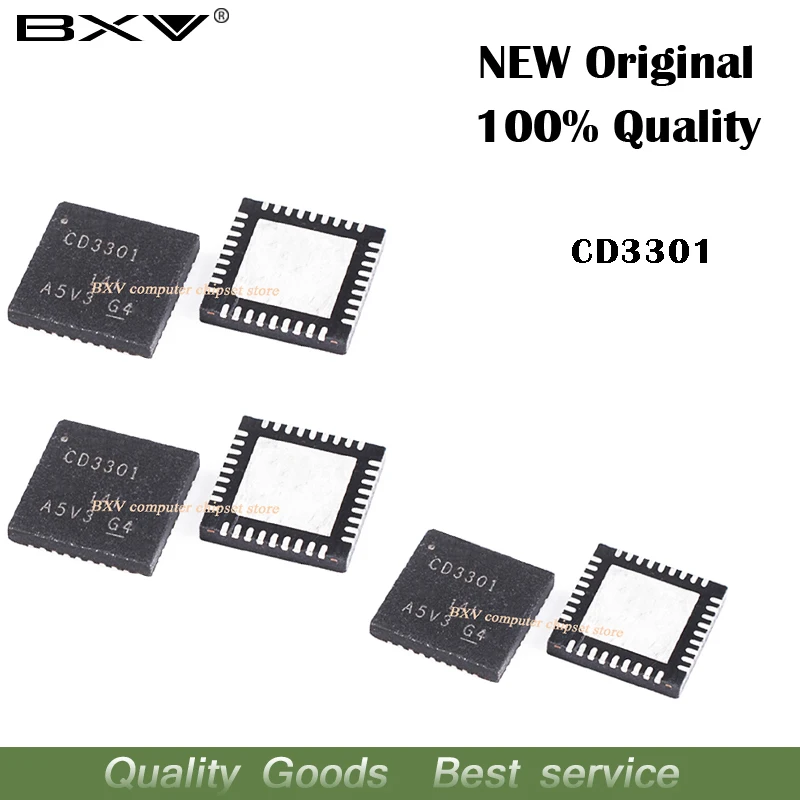4PCS  New original  CD3301RHHR  QFN-36 CD3301  in the stock