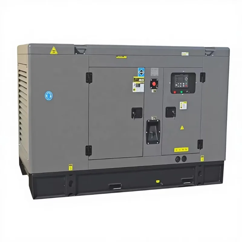 12KW Silent Diesel Generator Movable 15KVA Portable Auto Start 100% Copper Alternator Factory Direct