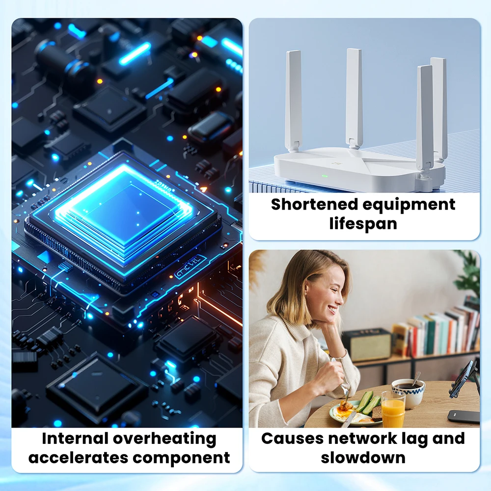 Home Router Timing Reboot Contrire DC9-12V Auto Power Cycle Reset Line 24/48/72H Adjustable Router Cycle Reboot Switch Cord