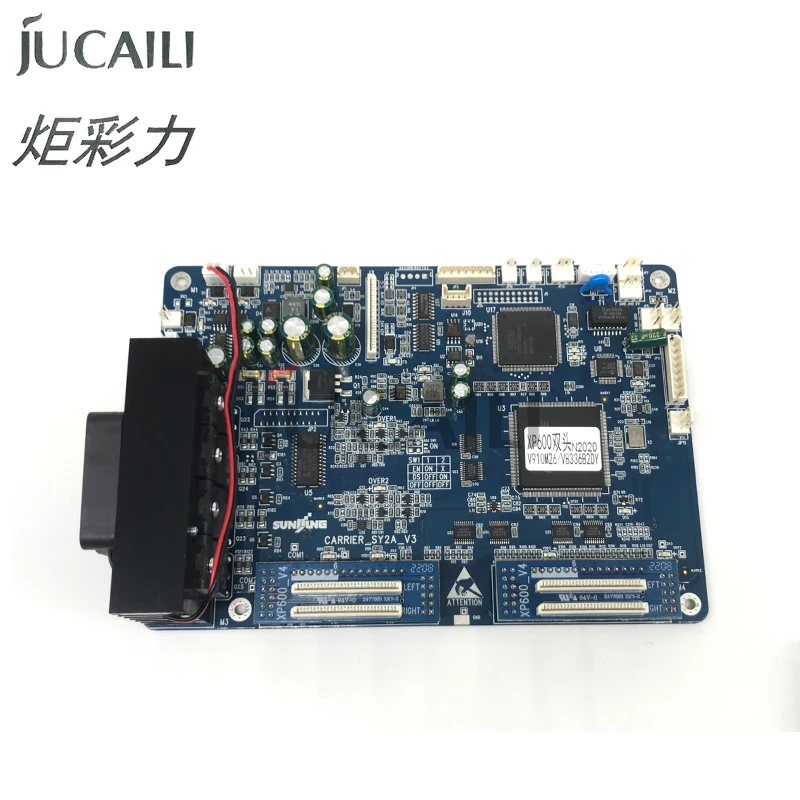 

Jucaili new version Senyang board kit V6 version for Epson xp600 double head carriage board main board for Eco solvent printer