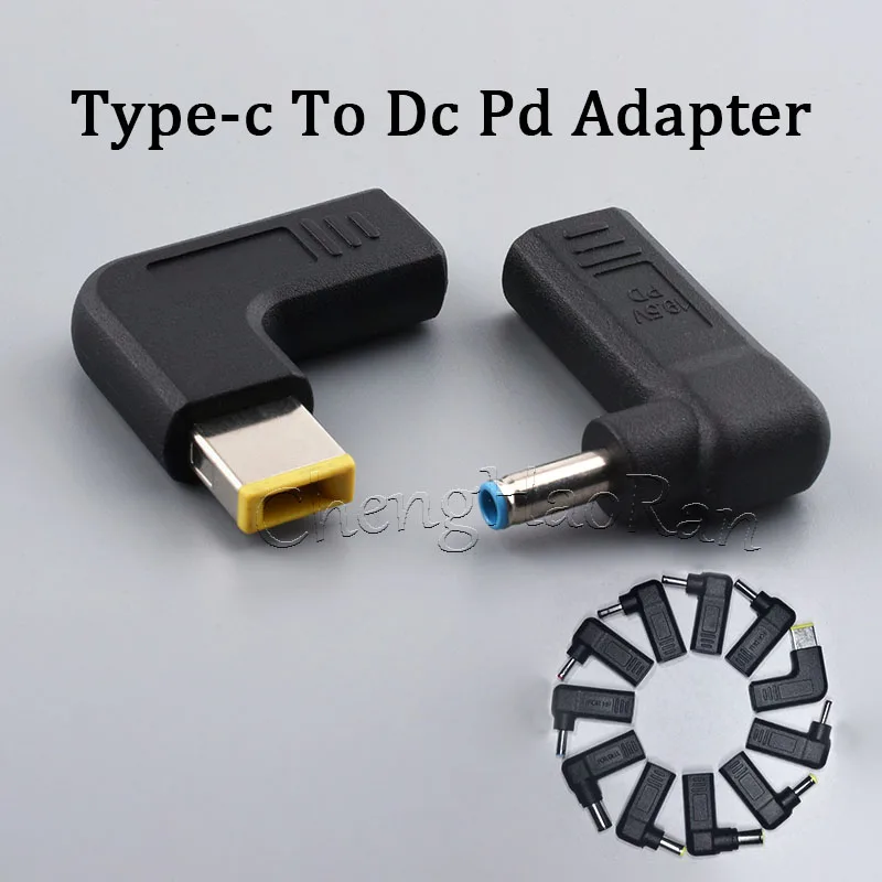 

1PC Laptop Power Adapter Connector DC Plug USB Type C Female to DC Male 3.0*1.0 4.5*3.0 5.5*2.5 7.4*5.0 7.9*5.5 Jack Converter
