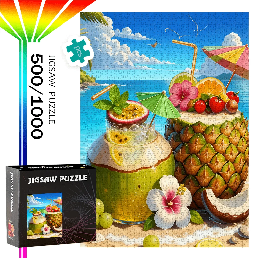 จิ๊กซอว์ภาพต่อแบบอิตาเลียน 'More Amore' สำหรับผู้ใหญ่และเด็ก เกมพัฒนาสมอง ของตกแต่งบ้าน งานศิลปะสร้างสรรค์ ของเล่นจิ๊กซอว์