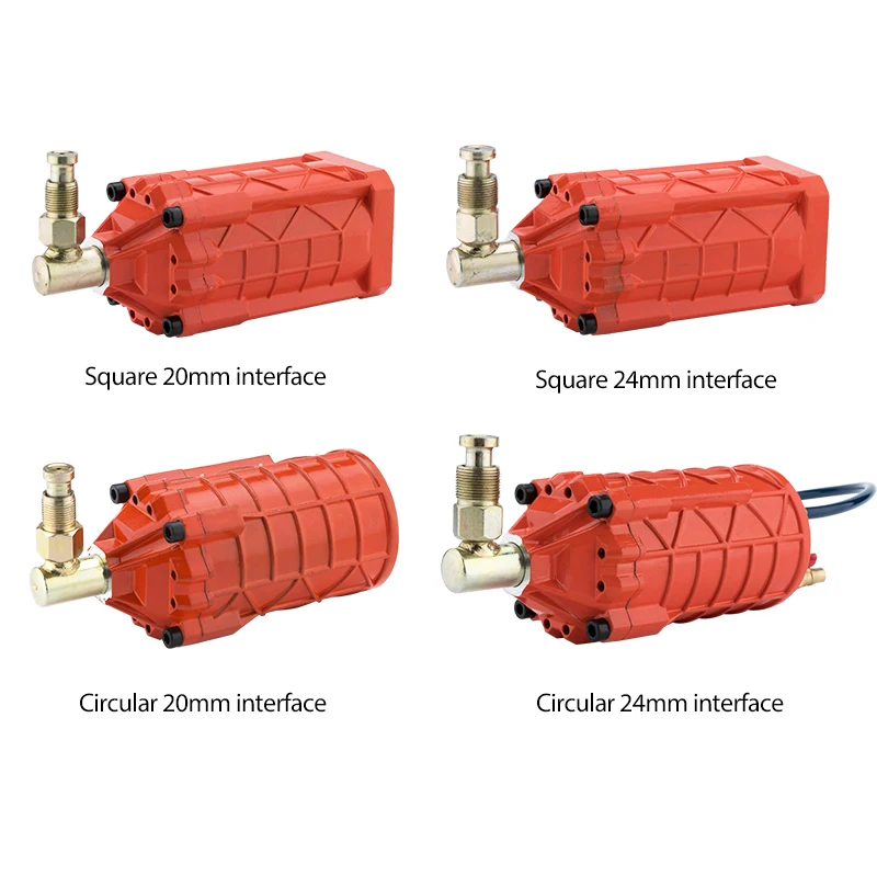 Industrial Grade Pneumatic Jack Booster Portable Pneumatic Booster Pump 20/24MM Hydraulic Vertical Conversion Shop Aid Tools