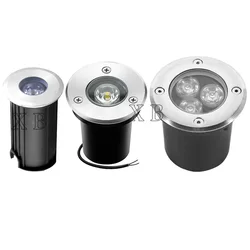 IP67 3W 6W 10W 14W Waterproof LED Underground Light Outdoor Ground Garden Path Floor Buried Yard Spot Landscape AC85-265V DC12V