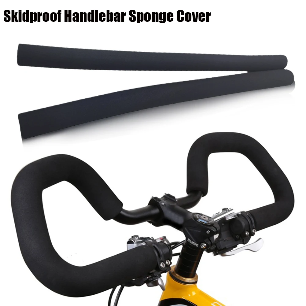 1 Pair 22.2mm Bicycle Cycling Skidproof Shock Handle Bar Sponge Cover Soft Foam Matte Handlebar Grips for Bicycle Accessories