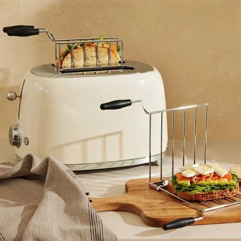 

Ретро-тостер в европейском стиле, автоматический, для завтрака, для дома, TSF01