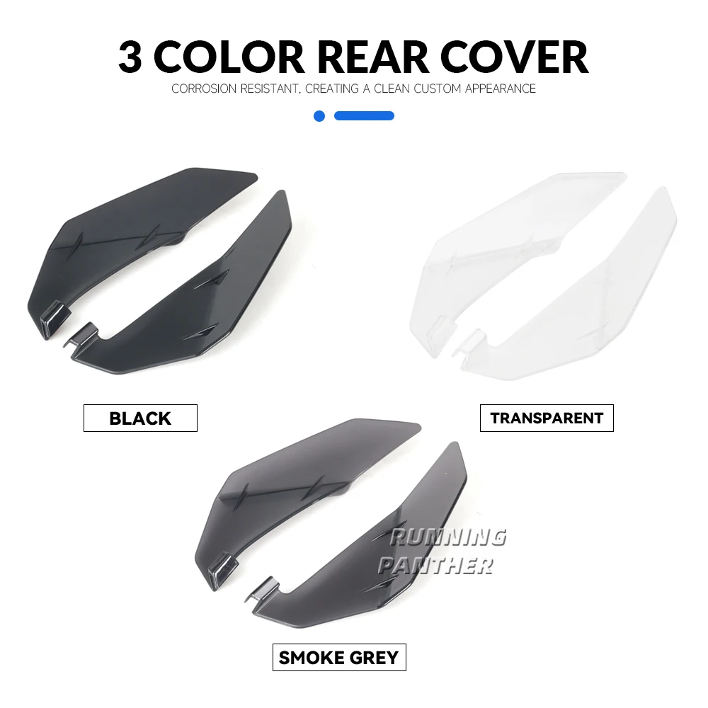 الزجاج الأمامي للدراجات النارية Honda XL750 TRANSALP XL 750 Transalp 2023 ملحقات منحرف الرياح الأمامية الجانبية سبويلر الزجاج الأمامي #2