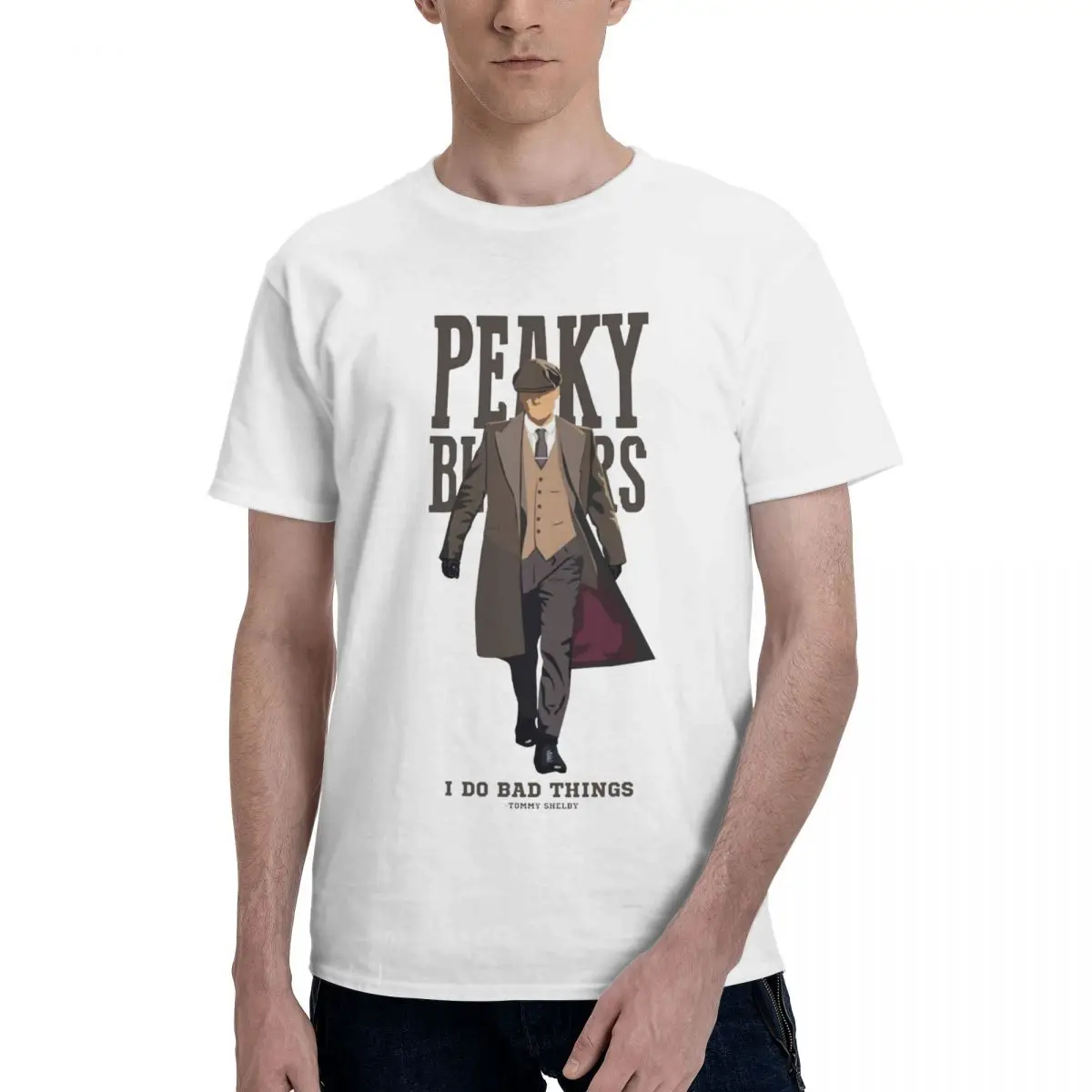 Peaky Blinders Thomas Awesome T Shirts Graphic Y2K Gifts Short Sleeve Tshirts For Men Women Clothing