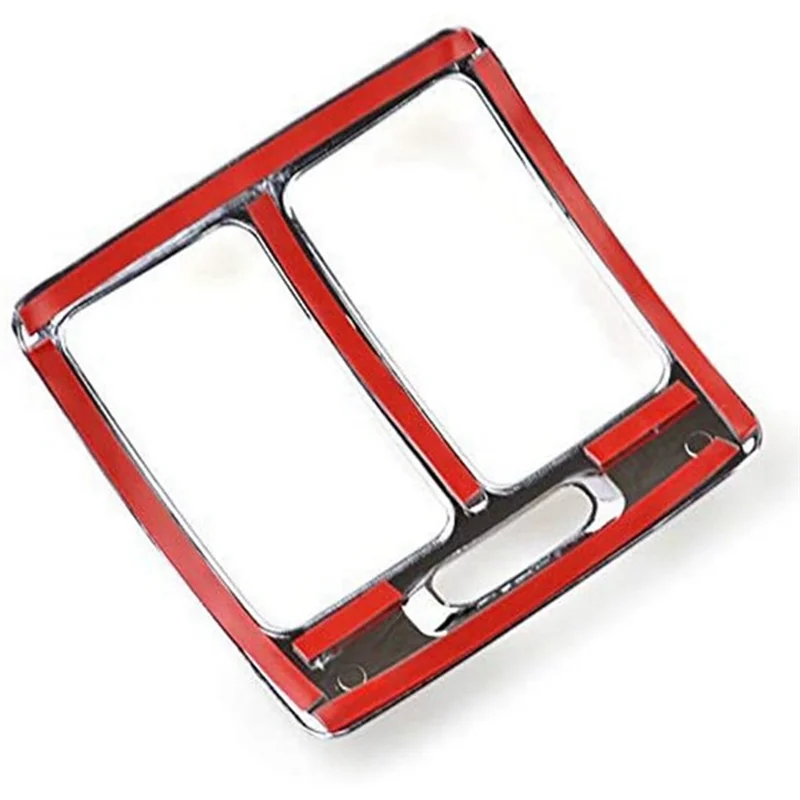 بقوة سيارة الخلفي منفذ الهواء الإطار الزخرفية الخلفي تكييف الهواء تنفيس الغطاء الواقي لفورد إسكيب كوغا 2013-2017