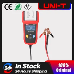 UNI-T Tester batteria per auto UT673A UT675A 12V 24V DC Tester di carico misuratore di capacità controllo batteria circuito di ricarica Test di avviamento