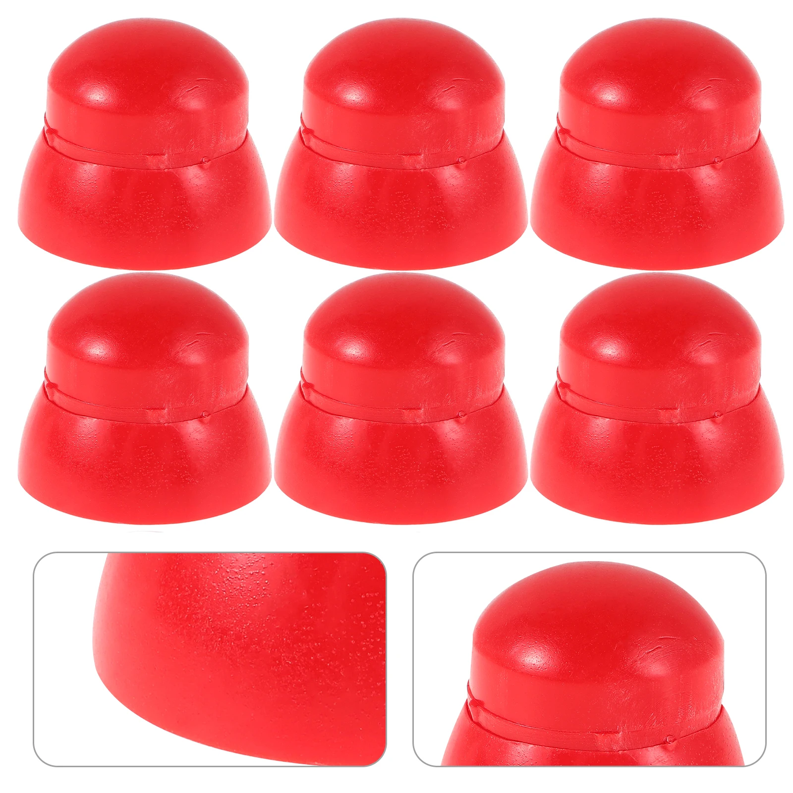 

50pcs Playground Nut Protectors M10 Plastic Bolt Covers Screw Caps For Slides Swings Fade Resistant