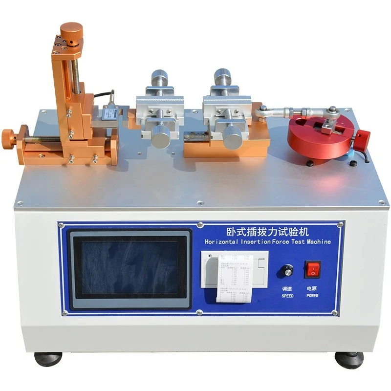 

USB horizontal plug-in force testing machine