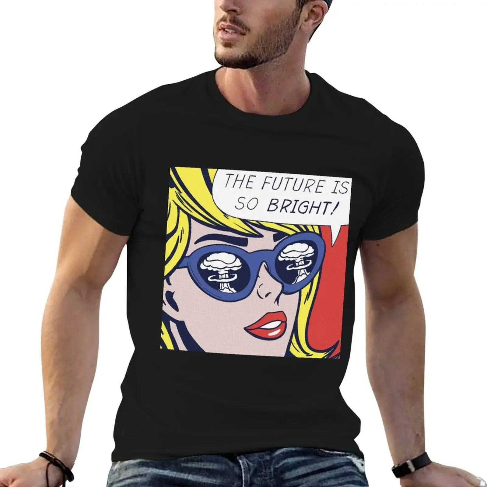 

Pop Optimistic Girl T-Shirt shirts graphic tee valentines clothes graphics customizeds black t shirts for men