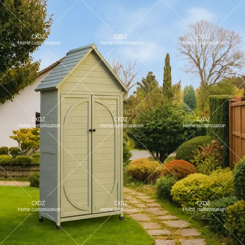 Outdoor lockers Outdoor storage cabinets Garden rain and sun protection Tool room Yard utility cabinets Balcony storage