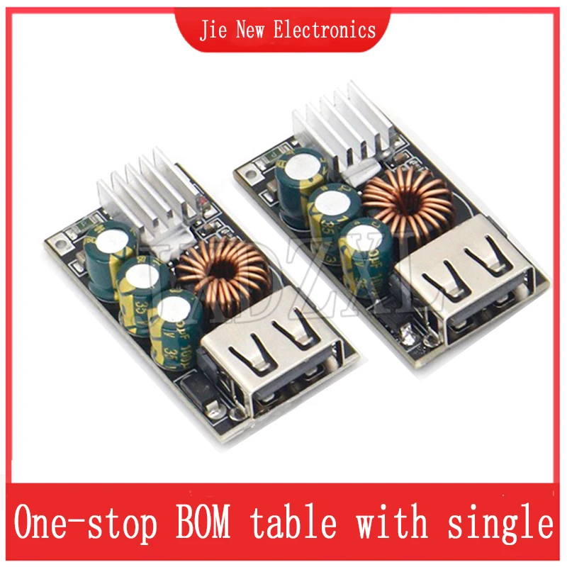 QC3.0 Apple Huawei MTK Samsung DIY 고속 충전기 DC 5-32V 24W 휴대 전화의 비상 충전을위한 스텝 다운 모듈 NEW