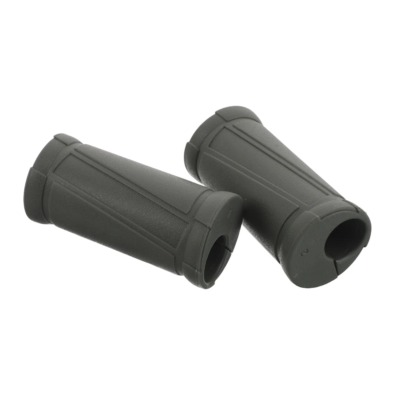 2Pcs Dumbbell Handles Grips Non Slip Barbell Handle Protectors for Fitness Strength Training Reusable Gym Equipment Covers Gray - view 6