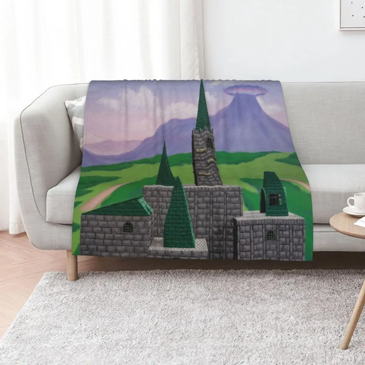 

Castle Clash Throw Blanket Flannels Luxury Designer warm winter Blankets Sofas Of Decoration Blankets