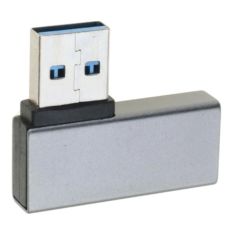E56B 90 Degree Converter USB Adapter for Connecting Various Electronic Devices