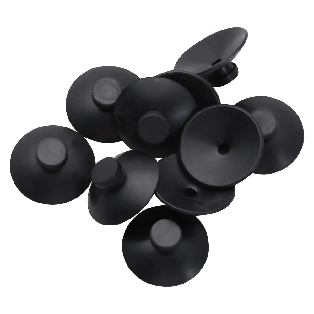 10 Stück Schwarze Aquarium-Saugnapfklammern, Pumpenhalter, Rohrfixierungswerkzeug, Luftpumpenhalter, Saugnapfklammer für Glasoberflächen – Detail 6