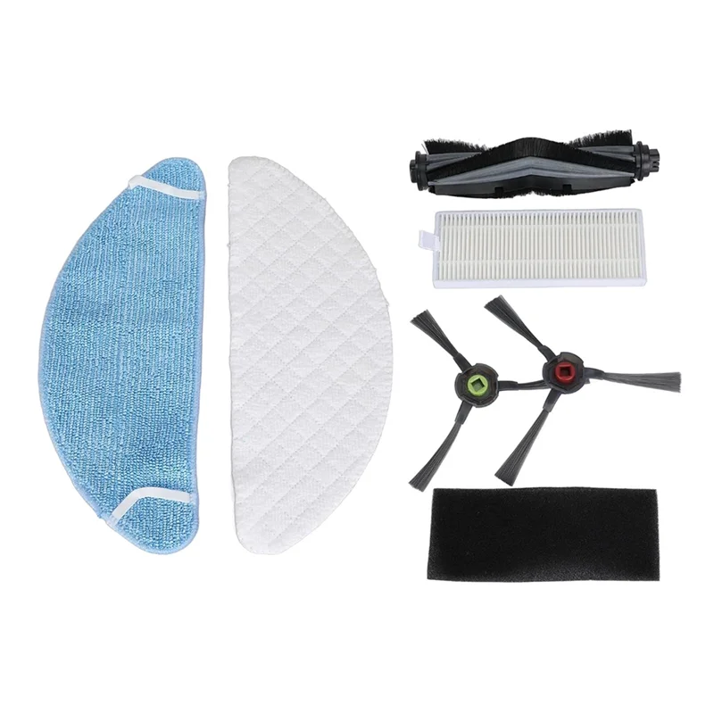 Para yeedi k650 auto esvaziamento robô vácuo principal escova lateral pano saco de pó peças mais limpas substituição longa duração reposição ac