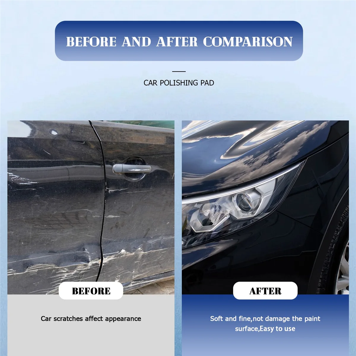 

Полировальная подушечка для автомобиля, 20 шт., 125 мм, полировальная подушечка для автомобиля, 5 дюймов, полировальные подушечки для вощения, полировщик волокна, капот, уход за краской автомобиля