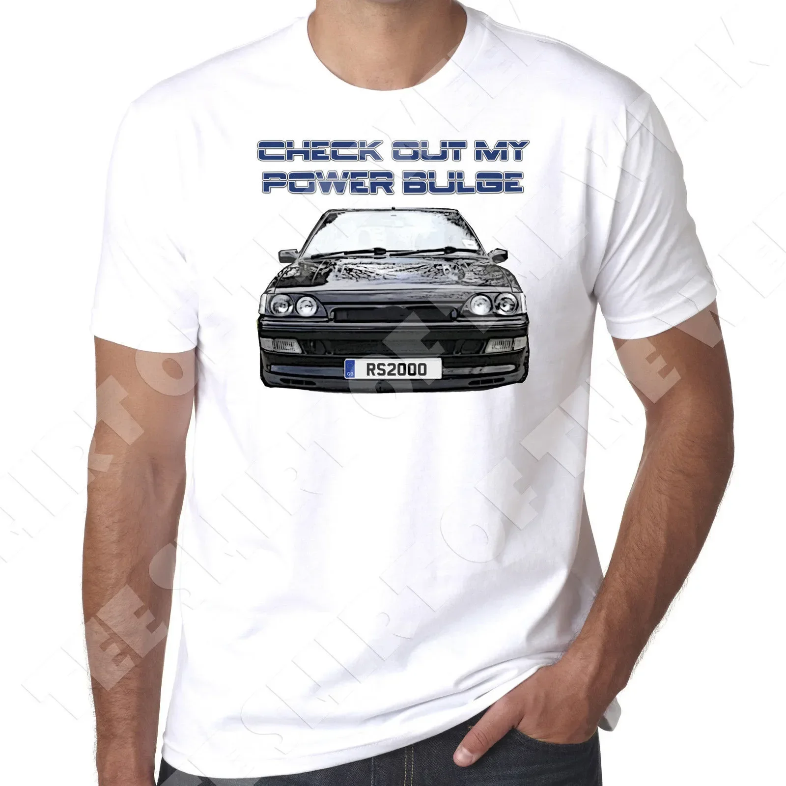Men'S Lastest Simple Style Escort Mk5 Rs2000 4X4 Power Bulge Bonnet Mens Printed Tshirt Tee Shirt