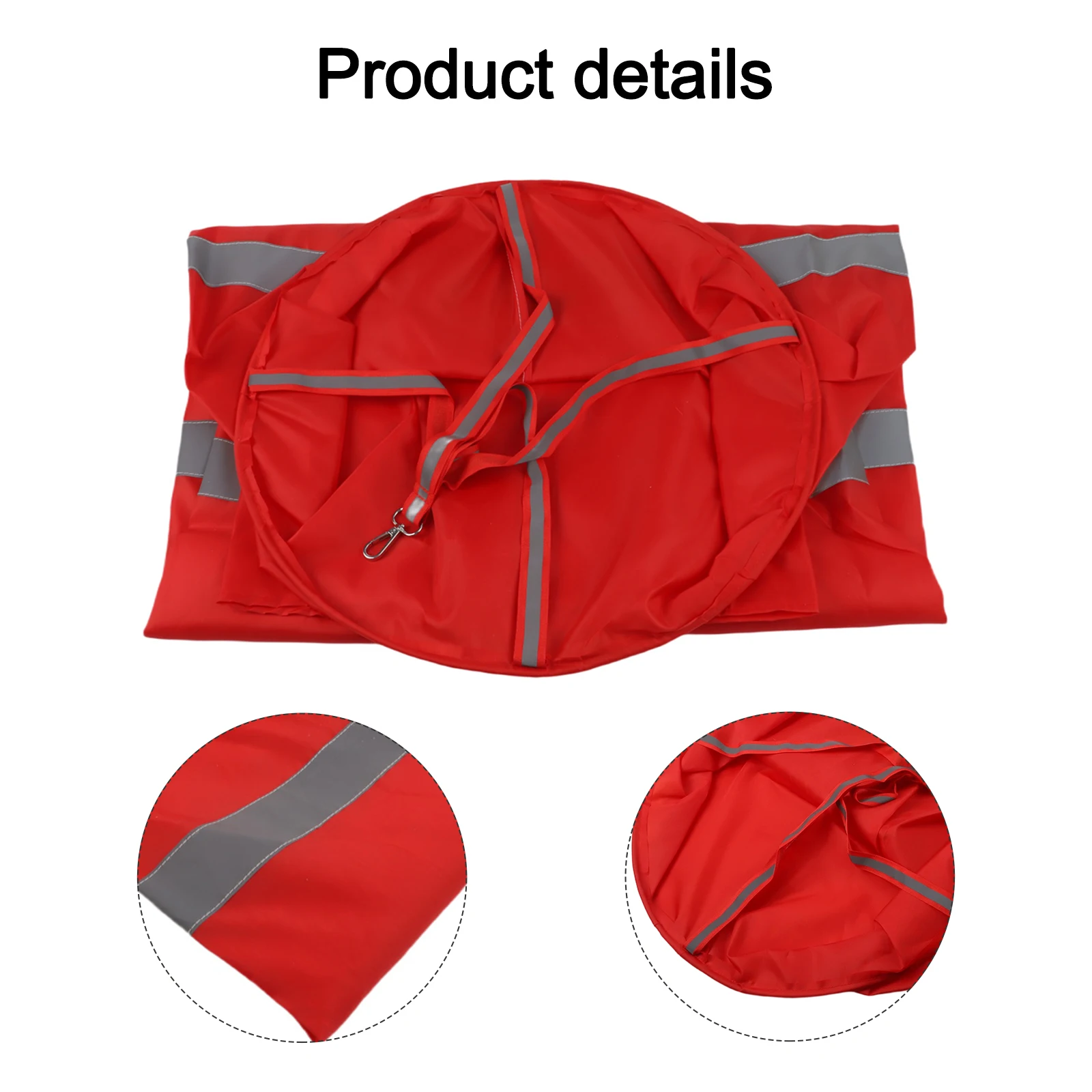 150cm Windsock Rip-Stop Polyester Windsock Accurate Wind Measurement Material Highly Visible Strong Winds Performance