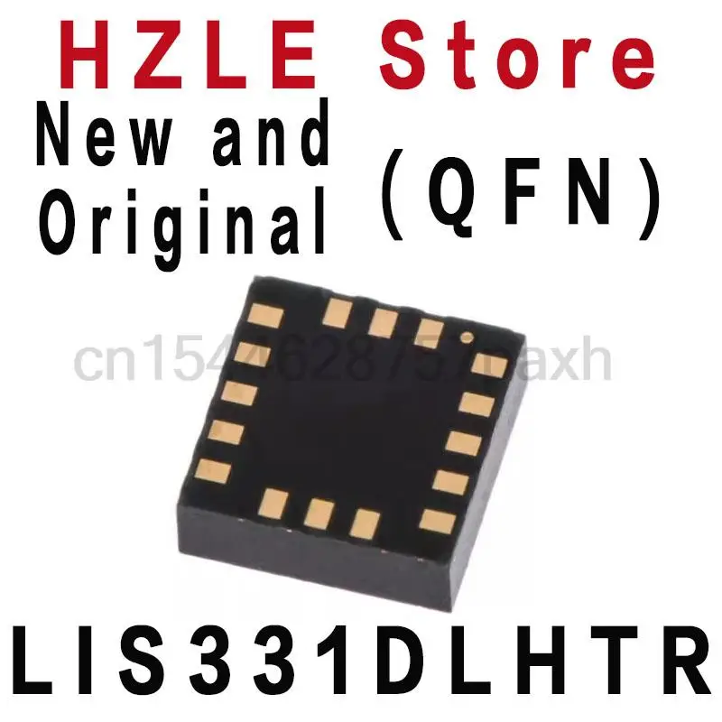 

Новые и оригинальные 33DH QFN RONNY IC LIS331DLHTR, 10 шт.