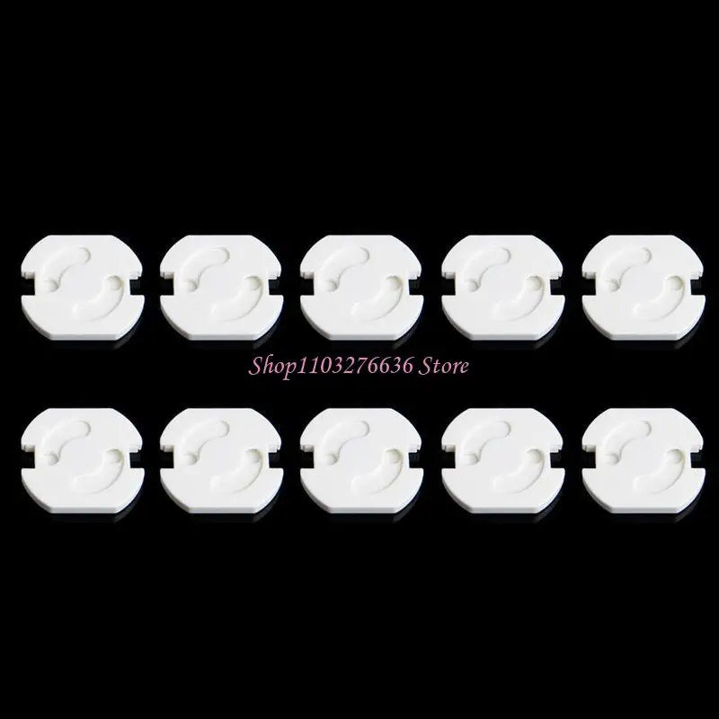 

R6FD 10 шт., розетка, вилка, защитная белая крышка, антиэлектрическая защита для ребенка