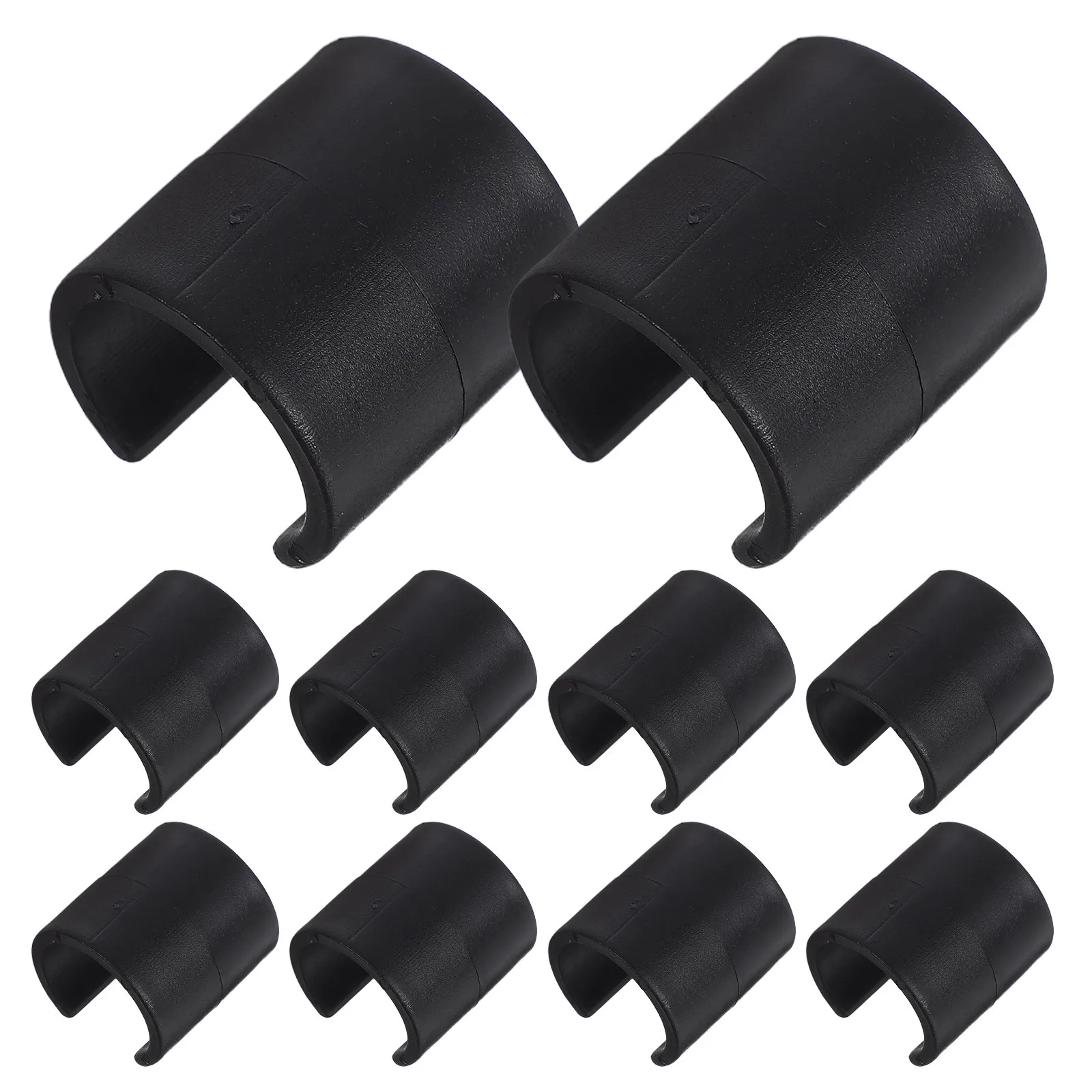 

10pcs Corner Flag Buckles Abs Plastic Marker Pole Clips For Soccer Training Equipment Stable Flagpole Connection Outdoor Indoor