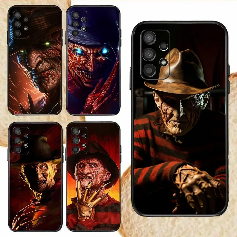 Film K-Krueger F-Freddy Horror Phone Case For Samsung Galaxy S24,S20,S21,S22,S23,Fe,Lite,Plus,Ultra,Note Shell