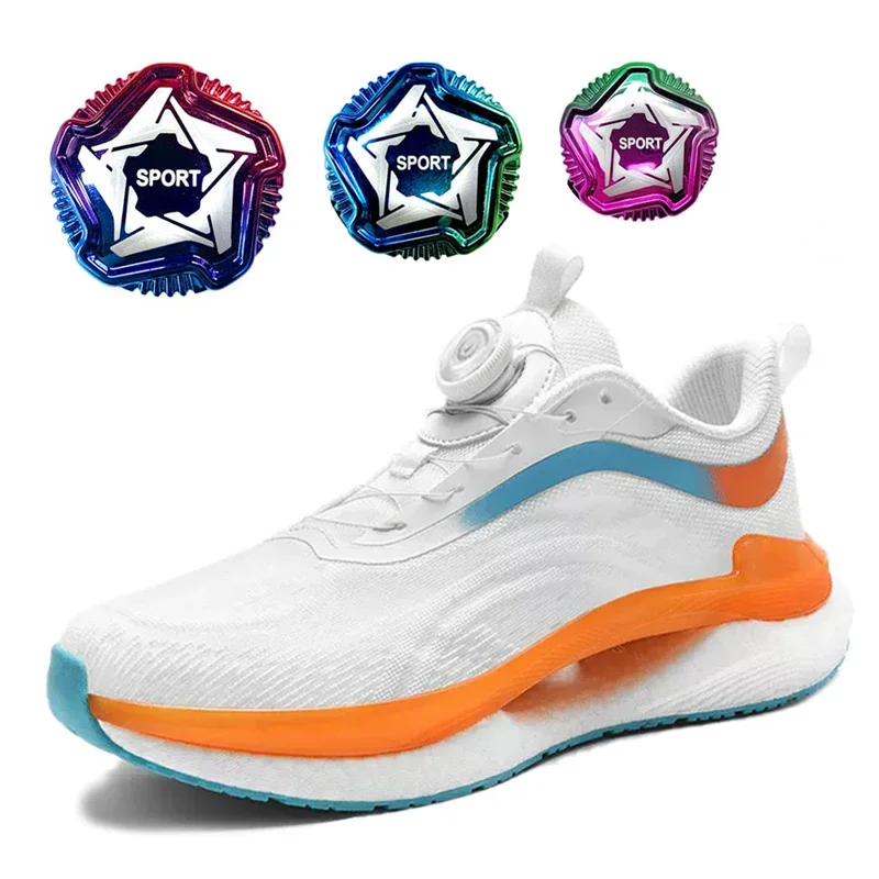 

1 Pair No Tie Shoelaces For Sneakers Swivel Buckle Colourful Round Shoe Laces Without ties Running Lazy Shoes Lace Unisex