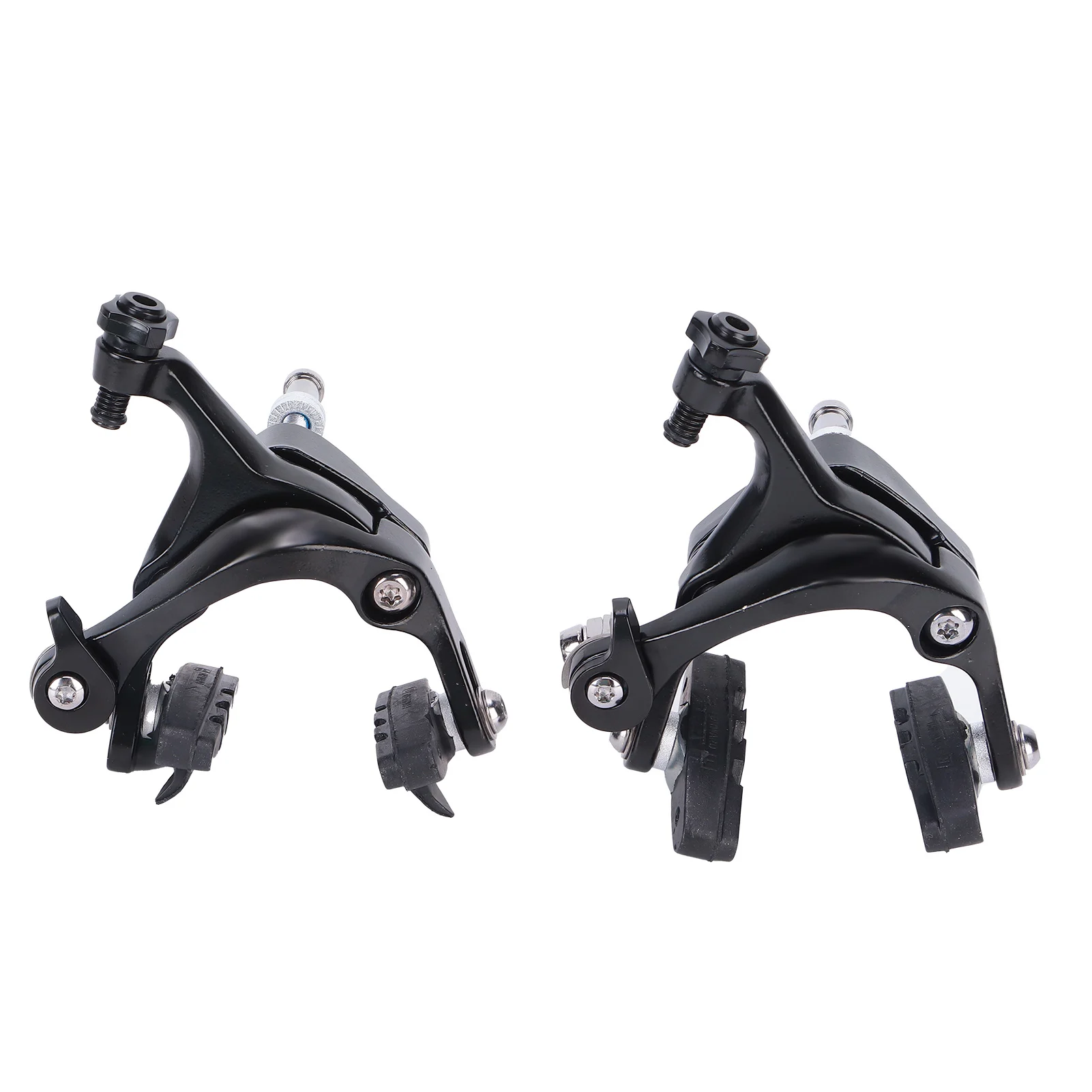

2Pcs Bike Brake Dual Pivot Caliper Aluminum Alloy Bicycle Rim Brake Center Mount Front Rear Calipers for Road Bike