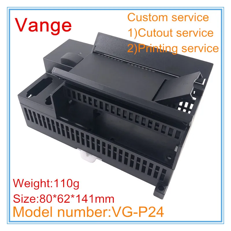 Vange PLC control box 80*62*141mm ABS plastic junction box diy