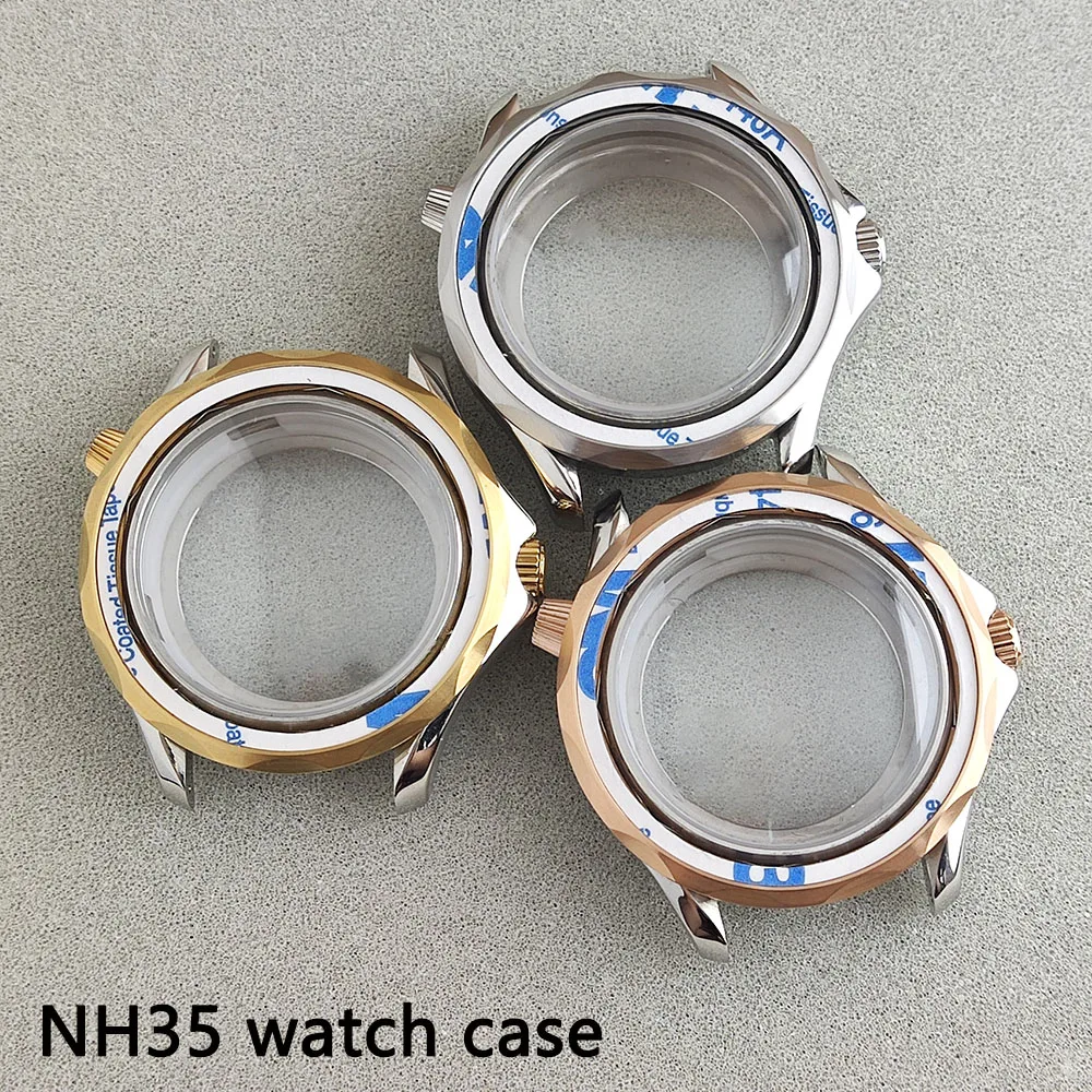 NH35 Case 300 Hippocampus Submarine Case 42mm Case Stainless Steel 20mm Band Modified Mechanical Watch NH35 Movement Accessories