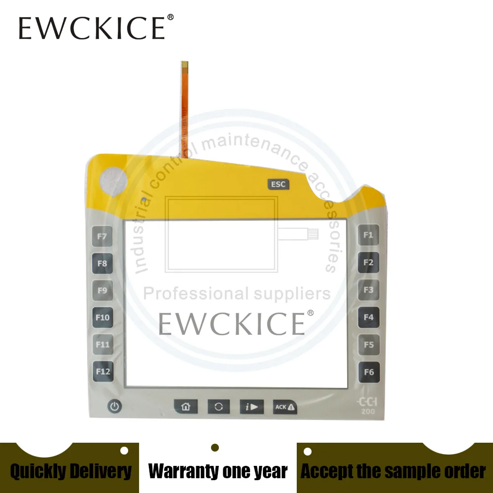 ใหม่ CCI-200 NTS E310708-15 R HMI PLC หน้าจอสัมผัสเมมเบรนหน้าจอสัมผัสและฟิล์ม
