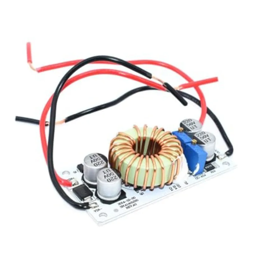 10 Packs 250W DC-DC Boost Converter Module - Adjustable 10-40V to 10-50V 6A Output with Constant Voltage Current CC CV Power Su