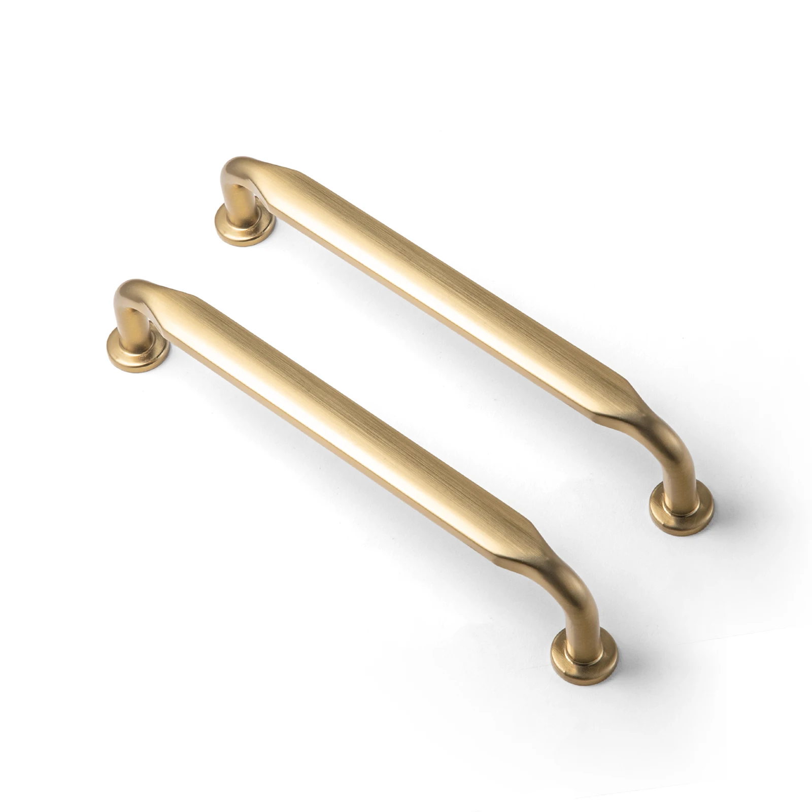 

Goo-Ki Champagne Bronze Zinc Alloy Cabinet Handles - 5''(128mm) Hole Center Cabinet Pull Hardware for Bedroom, Kitchen