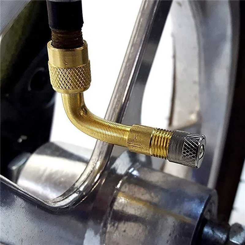 

8X 90 Degree Tire Pump Tube, Inflator Nozzle, Extension Nozzle, Elbow, Tire Valve Nozzle, Extension Tube, Pump Nozzle