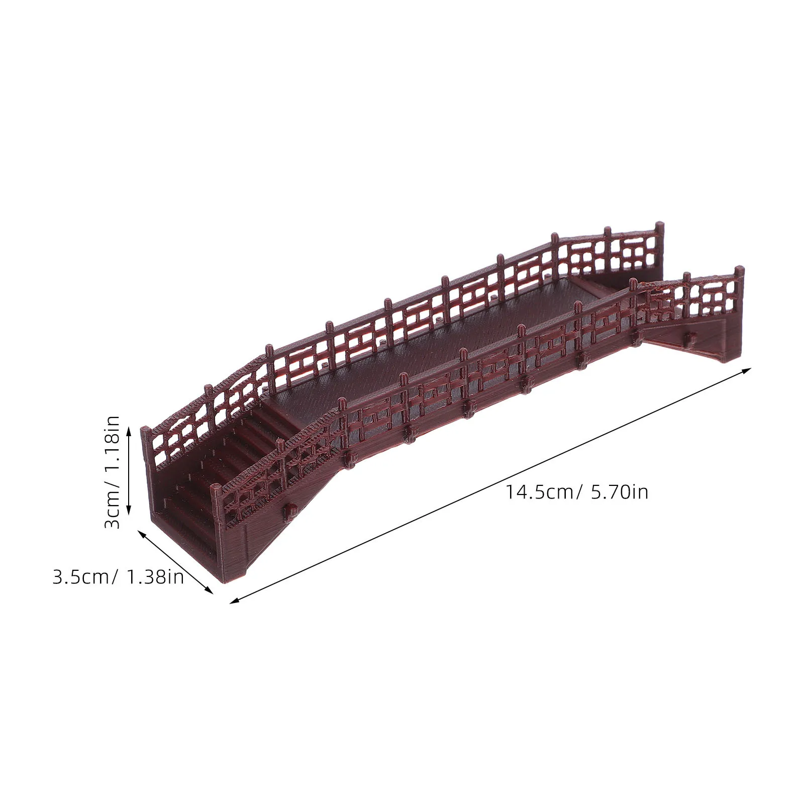 Miniature Bridge Chinese Style Plastic Arch For Micro Landscape Decor Fairy Garden Bonsai Terrarium Simulation Mountain Ornament