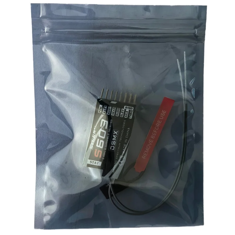 S603 DSMX DSM2 6CH RC Receiver PPM Output Long Range for Spektrum DX6i DX7 DX8 JR DSX7 DSX9 W/15db Gain Antenna PK AR6210 RX